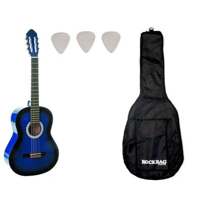 Eko CS10 Blu Chitarra classica + custodia + plettri omaggio