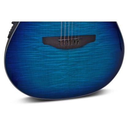 Ovation Celebrity Elite Plus Limited 2024 CE44P-BLFL-G Blue Flamed Maple Acustica Elettrificata