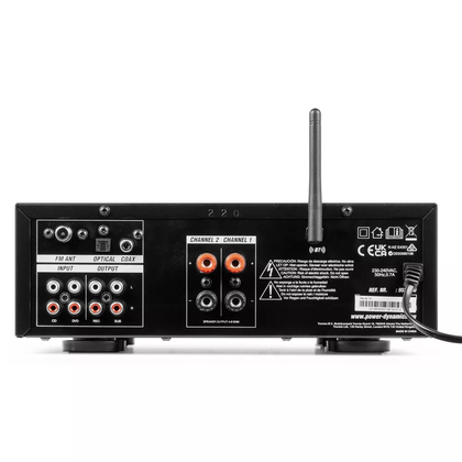 POWER DYNAMICS PV220BT Audio Amplifier System 200W