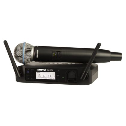 SHURE GLXD24E / BETA58 Radiomicrofono wireless palmare per voce