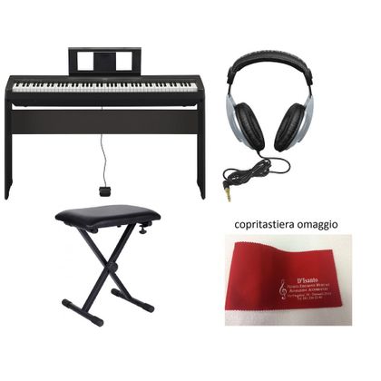 Yamaha P45 + stand L85 + cuffie + Panca