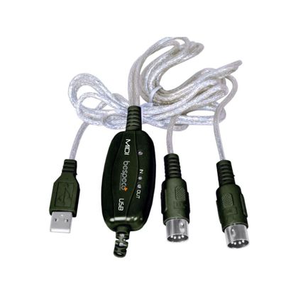 Bespeco BMUSB100 Interfaccia midi USB