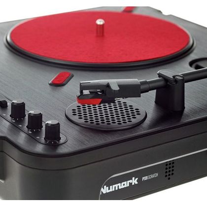 NUMARK PT01 Scratch Giradischi portatile per vinili Cassa integrata Connessione usb