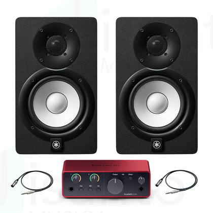 Yamaha HS5 + Focusrite Solo + Cavi