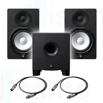 Coppia YAMAHA HS7 + Sub HS8S + Cavi