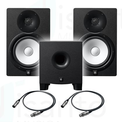 Coppia YAMAHA HS8 + Sub HS8S + Cavi