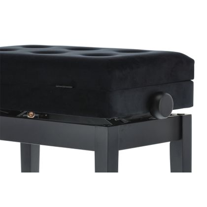 GEWA Deluxe Compartment Panca per pianoforte Regolabile