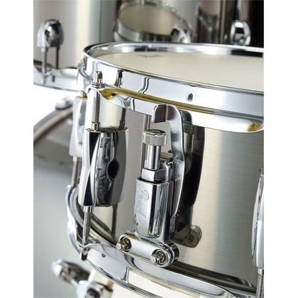 Pearl Export EXX725SBR/C21 Smokey Chrome Batteria acustica completa cromata + Sabian Omaggio