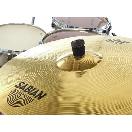 Pearl Export EXX725SBR/C21 Smokey Chrome Batteria acustica completa cromata + Sabian Omaggio