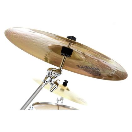 Pearl Export EXX725SBR/C21 Smokey Chrome Batteria acustica completa cromata + Sabian Omaggio