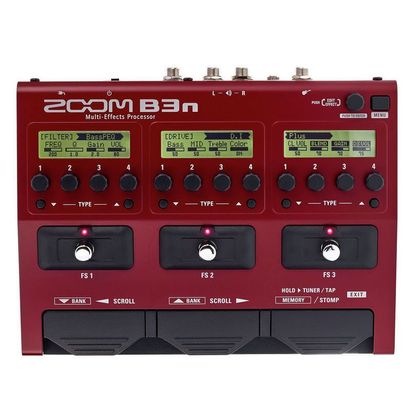 Zoom B3n Pedaliera Processore Multieffetto per basso