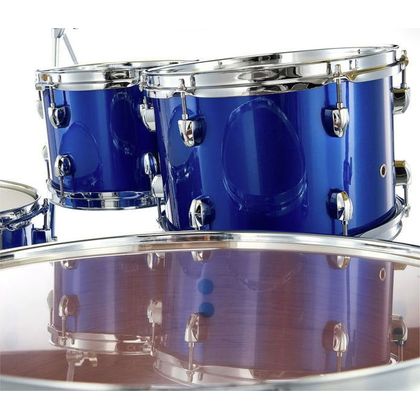 Pearl Export EXX725FBR High Voltage Blue Batteria acustica completa blu