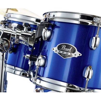 Pearl Export EXX725FBR High Voltage Blue Batteria acustica completa blu