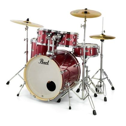 Pearl Export EXX725FBR Red Wine batteria acustica completa rossa