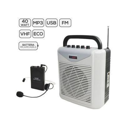 Karma BM 861MP3LAV Diffusore amplificato con radiomicrofono