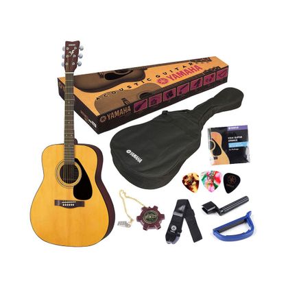 Yamaha F310P Pack Chitarra acustica naturale con Custodia e accessori in omaggio