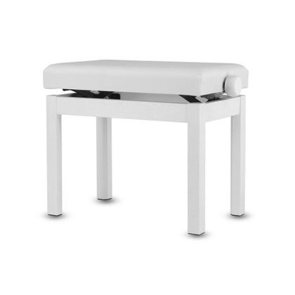 GEWA PURE Panca per piano Student Bianco satinato