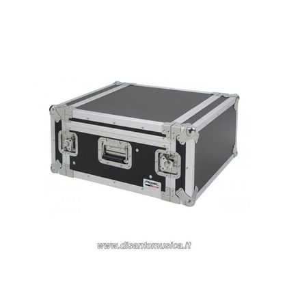 Flight Case 4 Unità Rack 19" Proel SA04BLKM