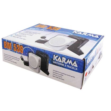 Karma BM 536B amplificatore da cintura con microfono archetto