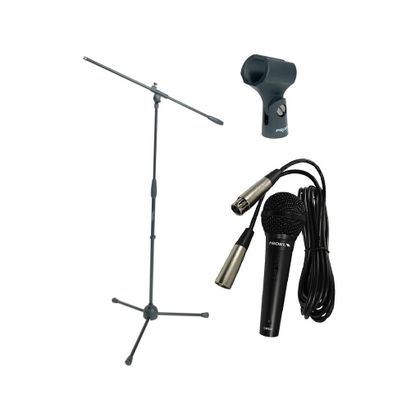 Kit Proel Eikon microfono DM800 con cavo + asta RSM180 + supportino