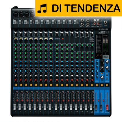 YAMAHA MG20XU Mixer 20 canali usb phanthom ed effetti