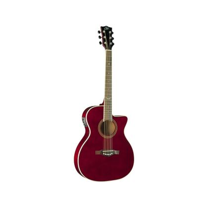 EKO NXT 018 CW Eq Wine Red Chitarra acustica amplificata