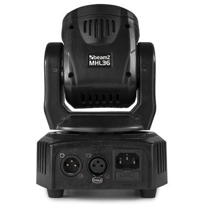 Beamz MHL36 Moving Head Set Coppia di Teste Mobili 4 Led RBG