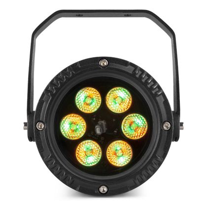 Beamz BWA63 LED AluPAR IP65 6x3W RGB IP65