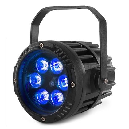 Beamz BWA63 LED AluPAR IP65 6x3W RGB IP65