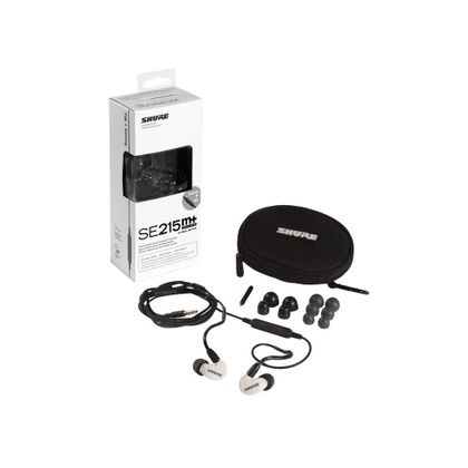 SHURE SE215m+SPE Auricolari dinamici con microfono e controllo