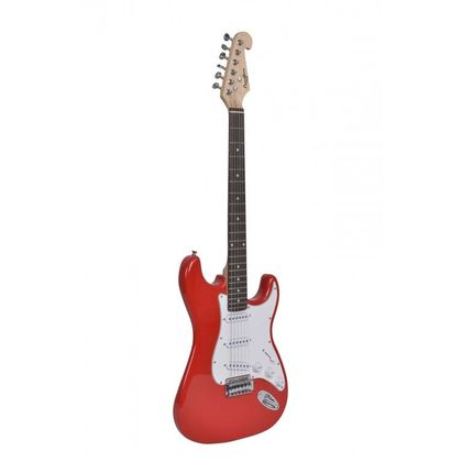 Darestone ELGRED Chitarra elettrica rossa Stratocaster