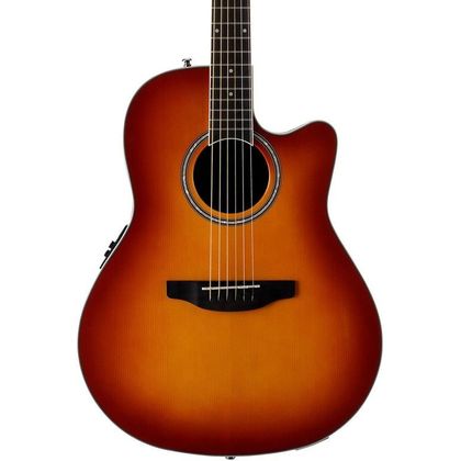 Ovation Applause Standard Mid Depth AB24II-HB Honey Burst Chitarra acustica elettrificata