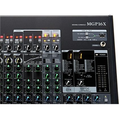 YAMAHA MGP16X Mixer 16 canali USB con effetti