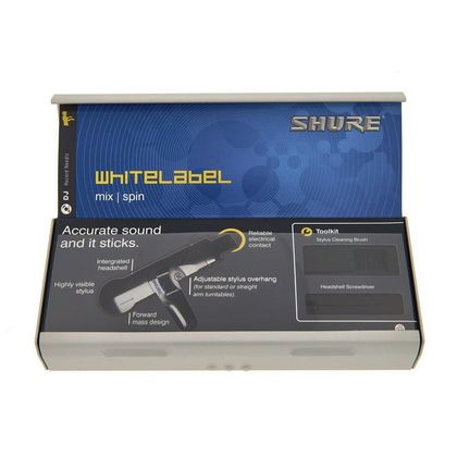 SHURE Whitelabel Testina con puntina sferica per DJ