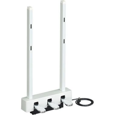 Yamaha P125 White Pianoforte digitale bianco con stand + pedaliera + cuffie