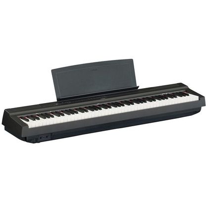 Yamaha P125A Black Pianoforte digitale con stand + copritastiera + cuffie omaggio
