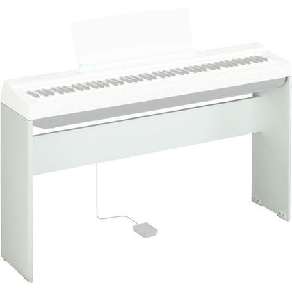 Yamaha P125 White Pianoforte digitale bianco con stand 