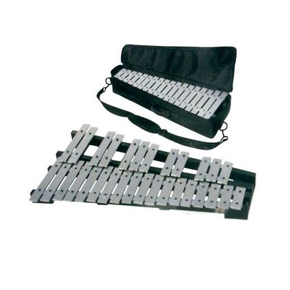 Dam Glockenspiel - Metallofono 30 note pieghevole con borsa