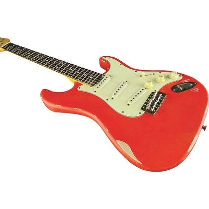 Eko S300 Relic Fiesta Red Chitarra elettrica