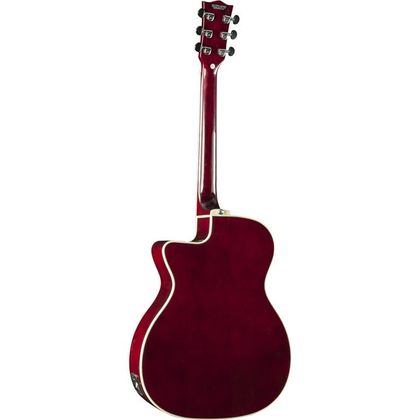 EKO NXT 018 CW Eq Wine Red Chitarra acustica amplificata