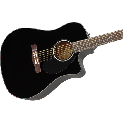 Fender CD60SCE Black Chitarra acustica elettrificata nera