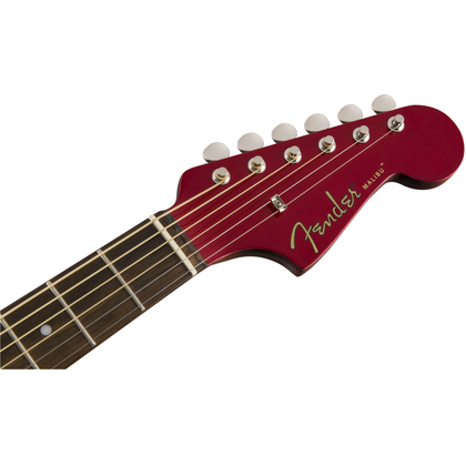 Fender Malibu Player Candy Apple Red Chitarra acustica elettrificata rossa