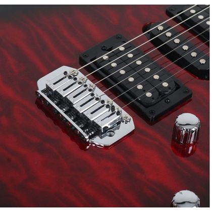 Ibanez GIO GRX70QA TRB Transparent Red Burst Chitarra elettrica Rossa