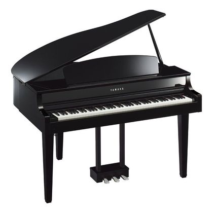 Yamaha Clavinova CLP665GP Polished Ebony Pianoforte digitale a coda nero lucido