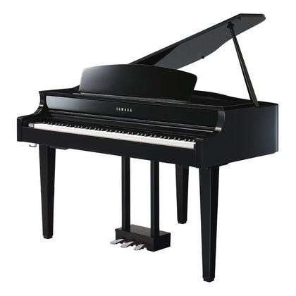 Yamaha Clavinova CLP665GP Polished Ebony Pianoforte digitale a coda nero lucido