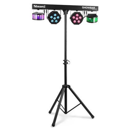 Beamz SB02 ShowBar IRC Barra Led a batteria con Stand e Borsa