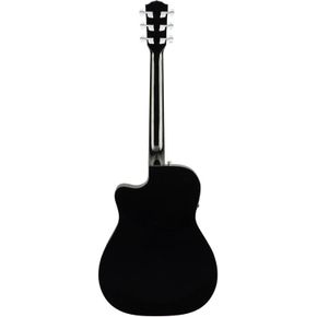 Fender CC60SCE Concert Black Chitarra acustica elettrificata Nera