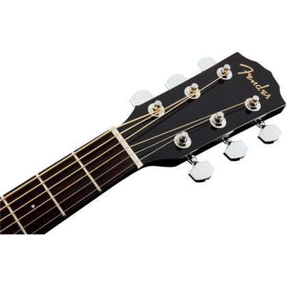 Fender CC60SCE Concert Black Chitarra acustica elettrificata Nera