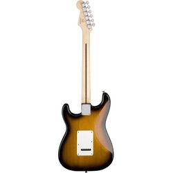 Fender Squier Stratocaster SSS Pack 10G BSB Kit chitarra elettrica Brown Sunburst con amplificatore e accessori