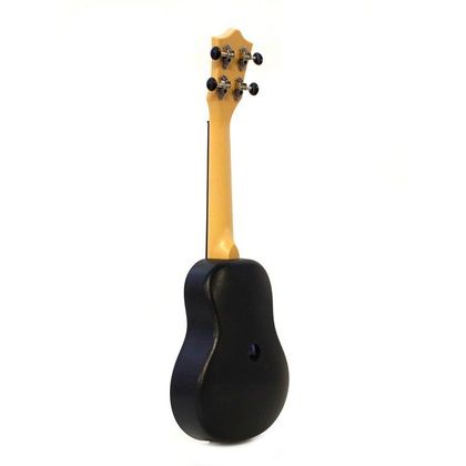 OQAN QUK Polynesia Black Ukulele Soprano Elettrificato